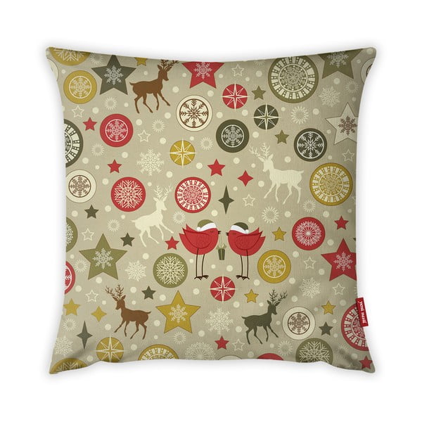 Poszewka na poduszkę Vitaus Christmas Period Cute Pattern, 43x43 cm