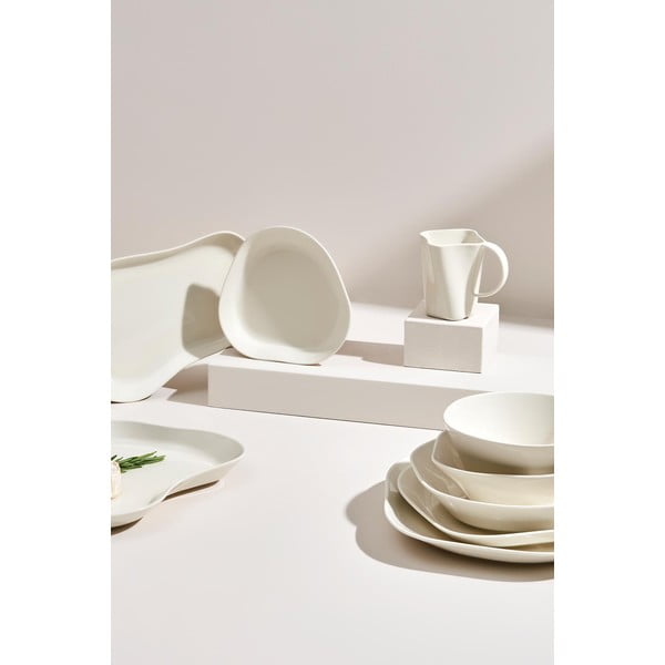 Zestaw 2 białych talerzy Kütahya Porselen Basic, ø 24 cm-image-3