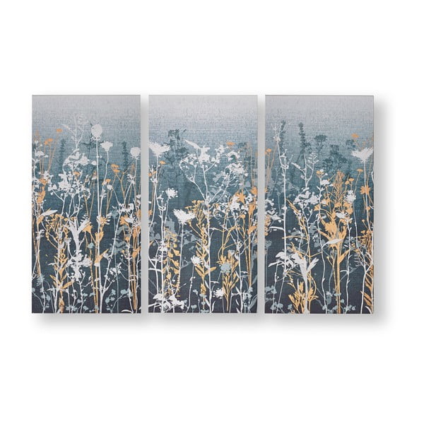 Obraz wieloczęściowy Graham & Brown Wildflower Meadow, 30x60 cm