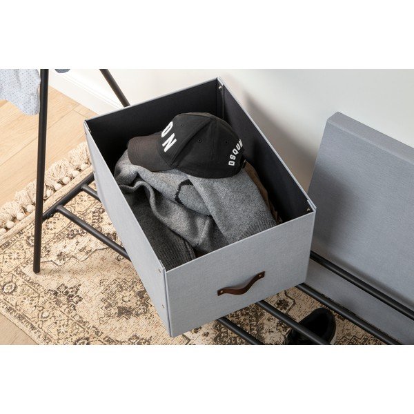 Kartonowy pojemnik z pokrywką Tora – Bigso Box of Sweden-image-1