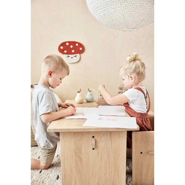 Klosz do lampy dziecięcej w kolorze kości słoniowej z papierowym kloszem Moyo – OYOY Living Design-image-1