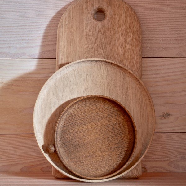 Drewniana taca ø 30 cm Inka – OYOY Living Design-image-4