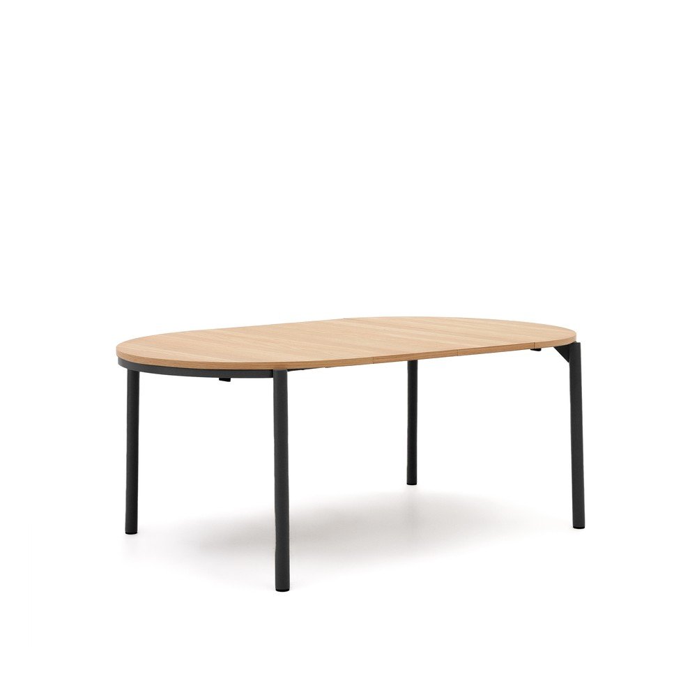 Okrągły rozkładany stół w dekorze dębu ø 120 cm Montuiri – Kave Home (zdjęcie 5)