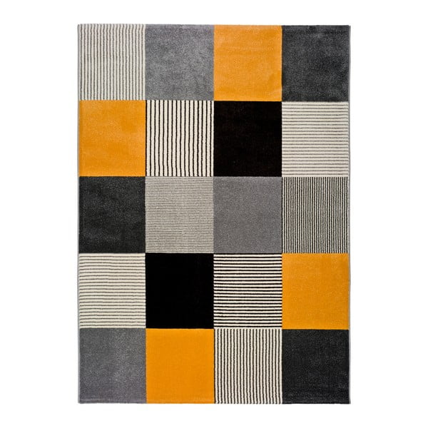 Pomarańczowo-szary dywan Universal Gladys Lento, 140x200 cm