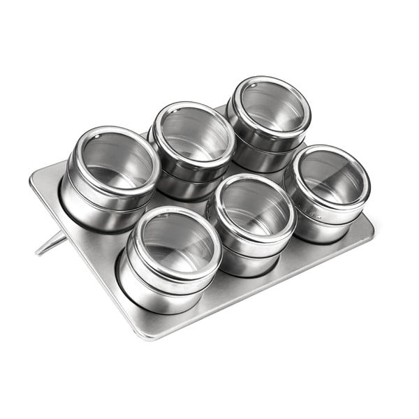 Zestaw pojemników na przyprawy ze stojakiem 6 szt. 100 ml – Premier Housewares-image-1