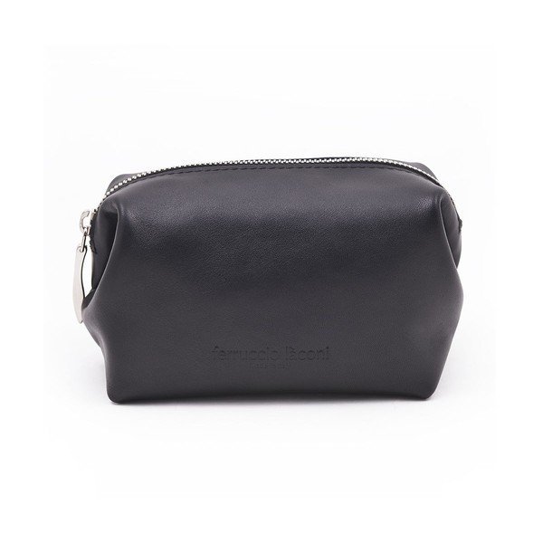 Puzderko skórzane Ferruccio Laconi Black-image-2