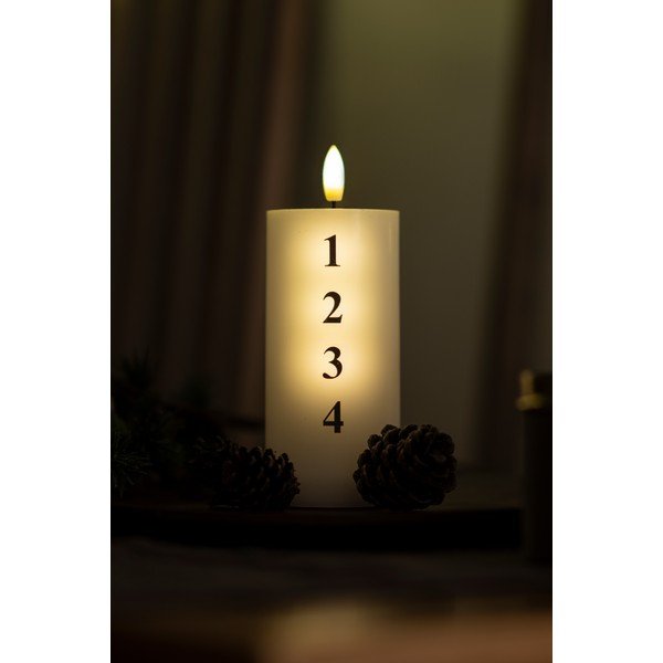 Świeczka LED na baterie (wysokość 15 cm)  Sille Advent – Sirius-image-2