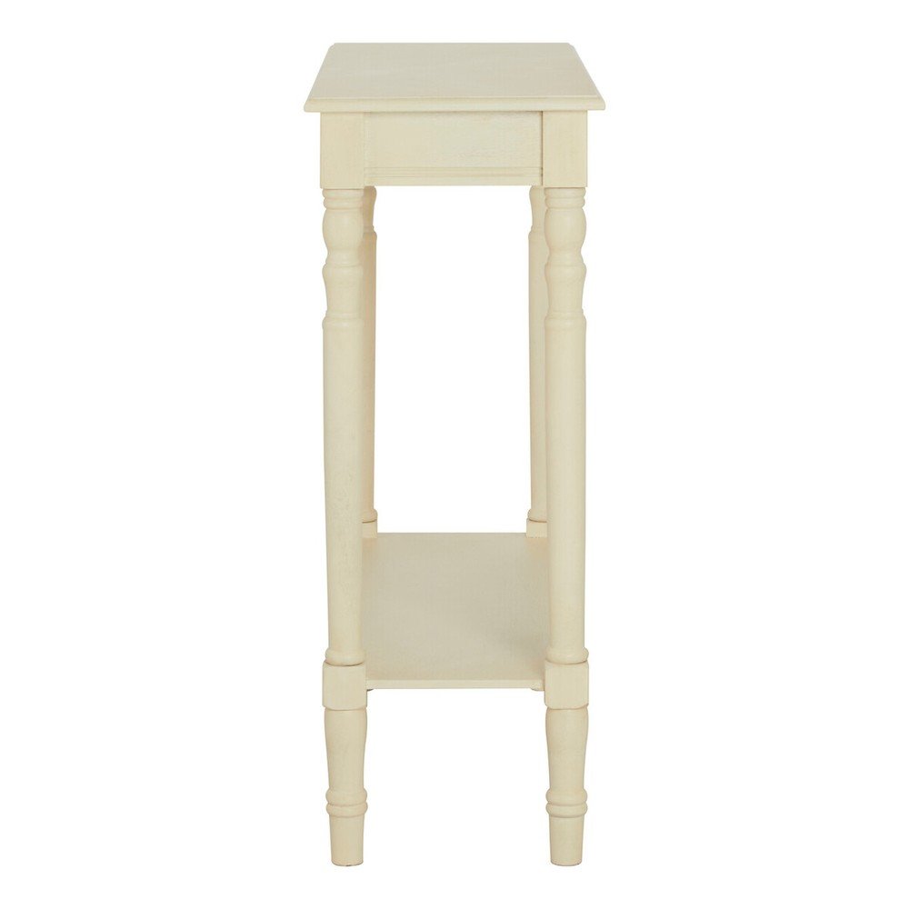 Konsola z litego drewna sosnowego w kolorze kości słoniowej 30x80 cm Heritage – Premier Housewares (zdjęcie 5)
