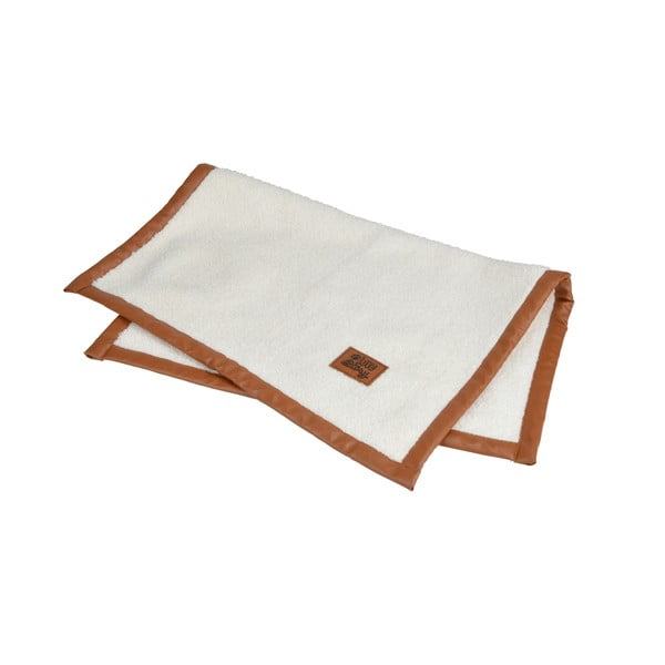 Kremowy koc dla psów 50x70 cm – Love Story-image-2