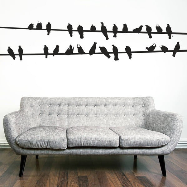 Naklejka na ścianę Ptaki, 90x120 cm