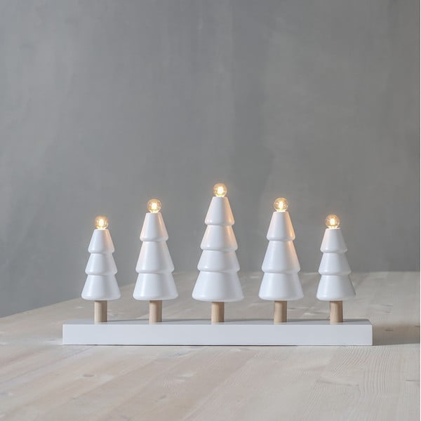 Biała świąteczna dekoracja świetlna Skog – Star Trading-image-1