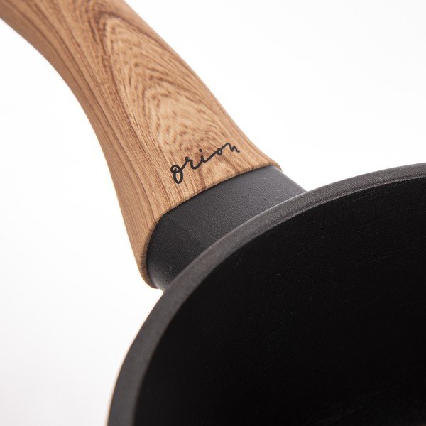 Aluminiowa patelnia z pokrywką Orion Grande Wooden, ø 28 cm-image-1