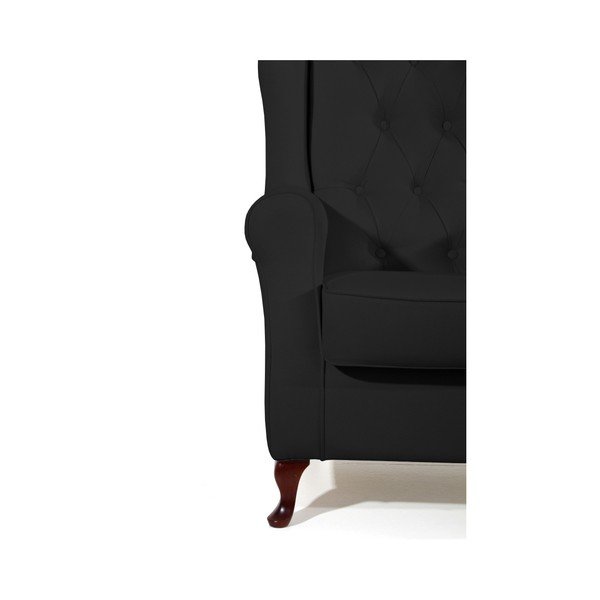 Czarny fotel Max Winzer Lex-image-2