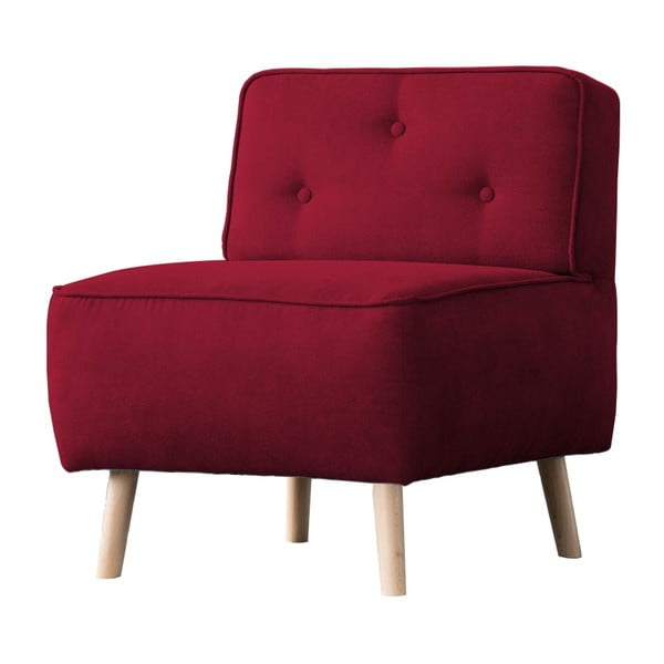Czerwony fotel Kooko Home Lounge