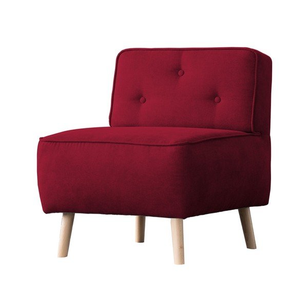 Czerwony fotel Kooko Home Lounge