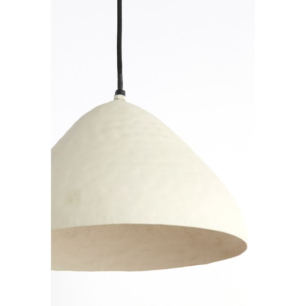 Kremowa lampa wisząca ø 32 cm Elimo – Light & Living-image-3