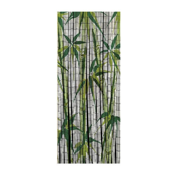Zielona bambusowa zasłona do drzwi 200x90 cm Bamboo – Maximex