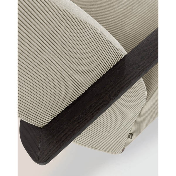 Beżowy fotel Meghan − Kave Home-image-1