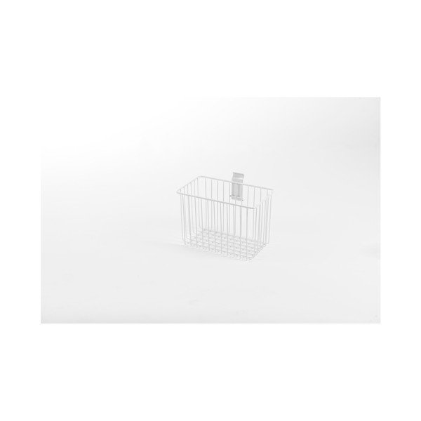 Biały pojemnik wiszący Compactor Merho, 25x16,2x19,6 cm-image-1