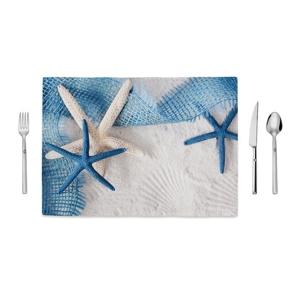 Mata kuchenna Home de Bleu Tropical Starfishs, 35x49 cm