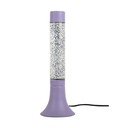 Fioletowa lampa stołowa ze szklanym kloszem (wysokość 37,5 cm) Astro Glittler – Leitmotiv