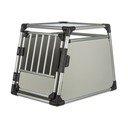Transporter dla czworonoga w kolorze srebra 62x55 cm Trixie M – Plaček Pet Products