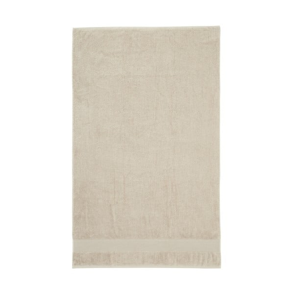 Beżowy bawełniany ręcznik kąpielowy frotte 90x140 cm Anti-Bacterial – Catherine Lansfield