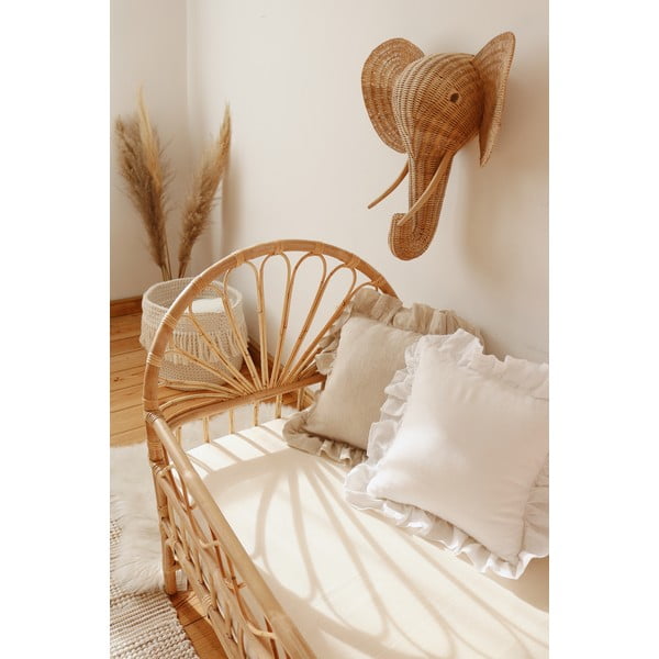 Poszewka na poduszkę dziecięcą White Frill – Moi Mili-image-2