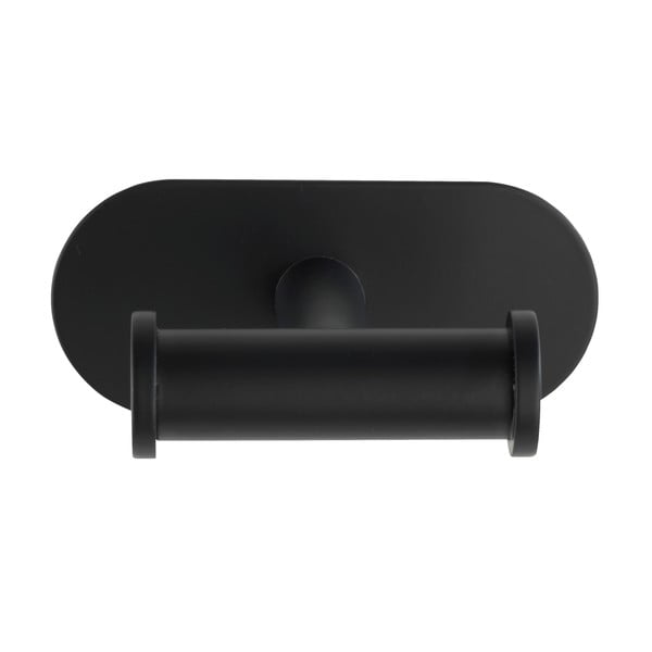Czarny samoprzyczepny uchwyt na ręczniki Wenko Orea-image-2