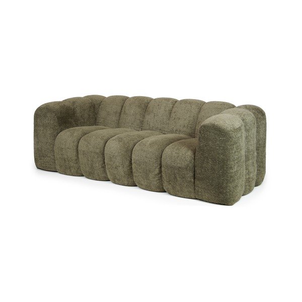 Ciemnozielona sofa 214 cm Gajos – Marckeric-image-2