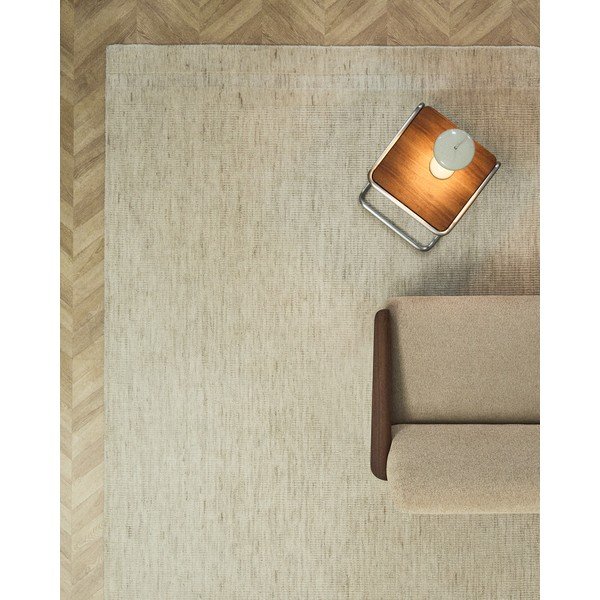 Kremowy wełniany dywan tkany ręcznie 200x300 cm Dalena – Kave Home-image-1