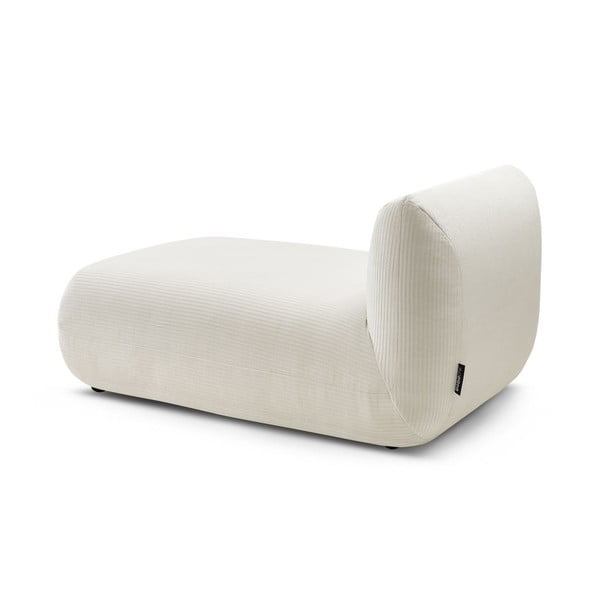 Biały sztruksowy moduł sofy Lecomte – Bobochic Paris-image-3