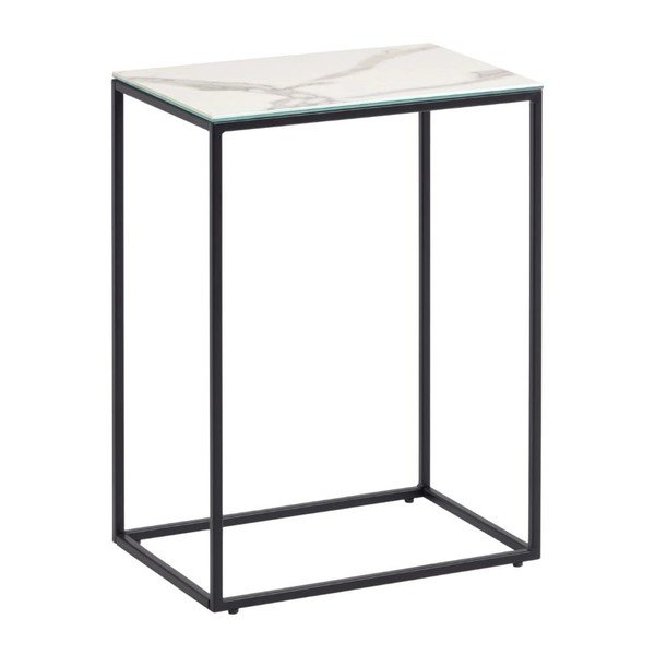 Stolik z ceramicznym blatem 30x45 cm Rewena – Kave Home