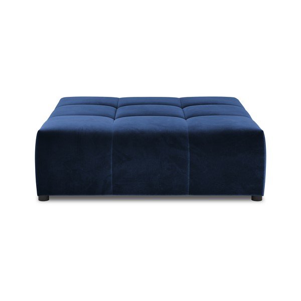Niebieski moduł aksamitnej sofy Rome Velvet – Cosmopolitan Design-image-2