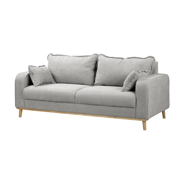 Jasnoszara sofa 193 cm Beata – Ropez-image-2