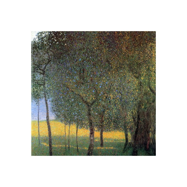 Reprodukcja obrazu Gustava Klimta - Fruit Trees, 55x55 cm
