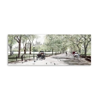 Obraz Styler Canvas Watercolor Central Park II, 60x150 cm