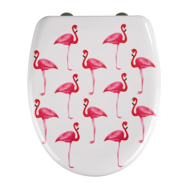 Deska sedesowa wolnoopadająca Wenko Flamingo, 45x37,5 cm