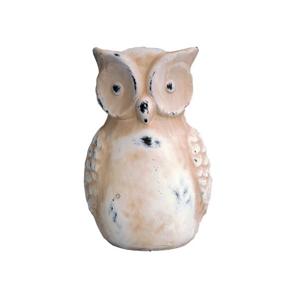 Ceramiczna sowa Stardeco, 17,5 cm