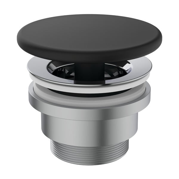 Korek do umywalki w kolorze matowej czerni ø 7 cm Ipalyss – Ideal Standard