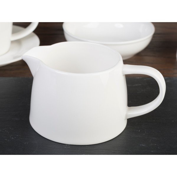 Biały porcelanowy mlecznik Mikasa Ridget, 0,4 l-image-3