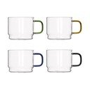 Szklane kubki zestaw 4 szt. 350 ml Bridge – Brandani