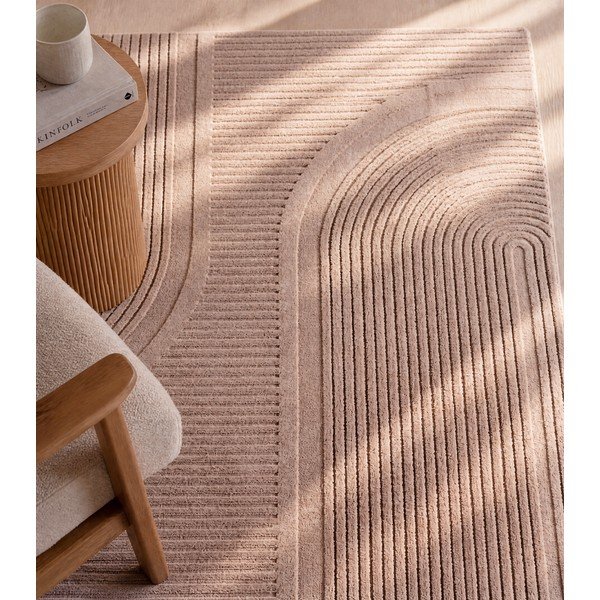 Beżowy dywan odpowiedni do prania 160x230 cm Pompei 1612 – Ayyildiz Carpets-image-1