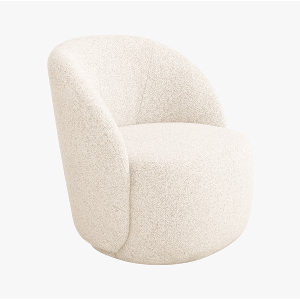 Kremowy fotel Corey – Micadoni 