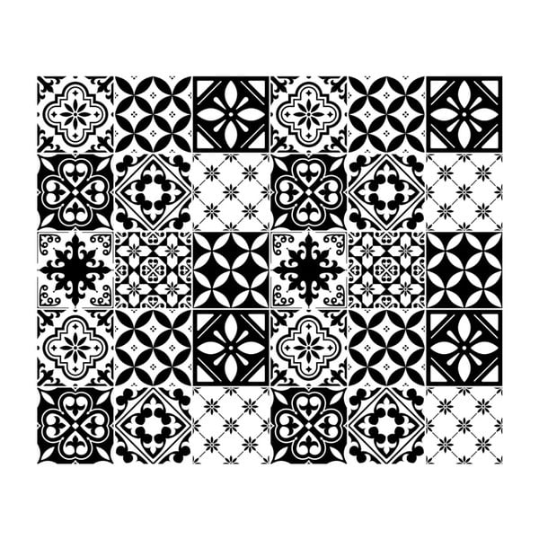 Zestaw 30 naklejek ściennych Ambiance Decal Tiles Azulejos Rosario, 10x10 cm-image-1