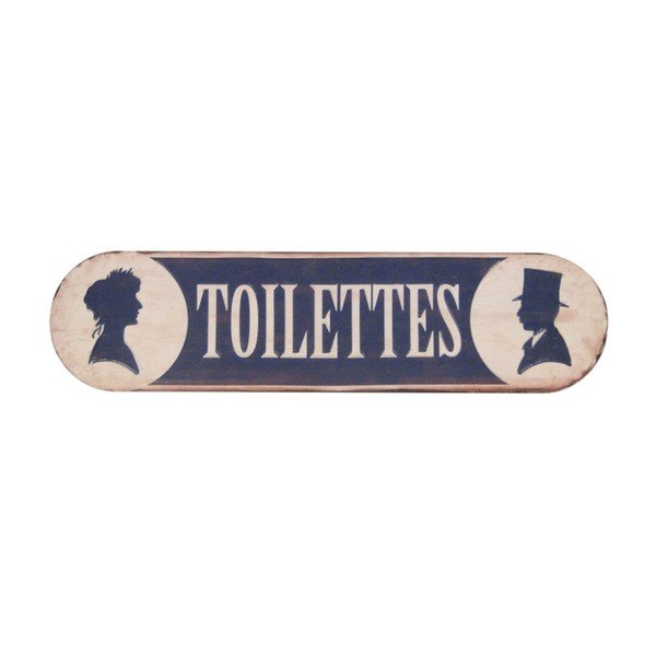 Tabliczka na drzwi Antic Line Toilettes Fer
