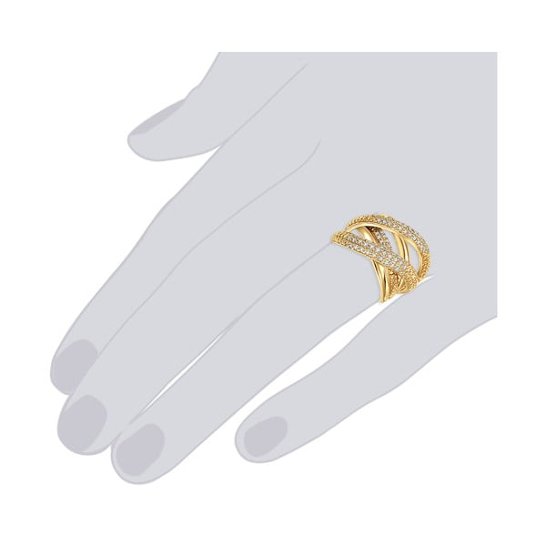 Pierścionek w kolorze złota Barbara, 52-image-1