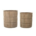 Słomiane osłonki na doniczki zestaw 2 szt. ø 38,5 cm Elit – Bloomingville