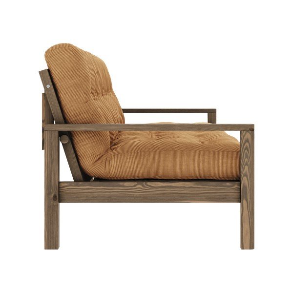 Musztardowa rozkładana sofa 205 cm Knob – Karup Design-image-4