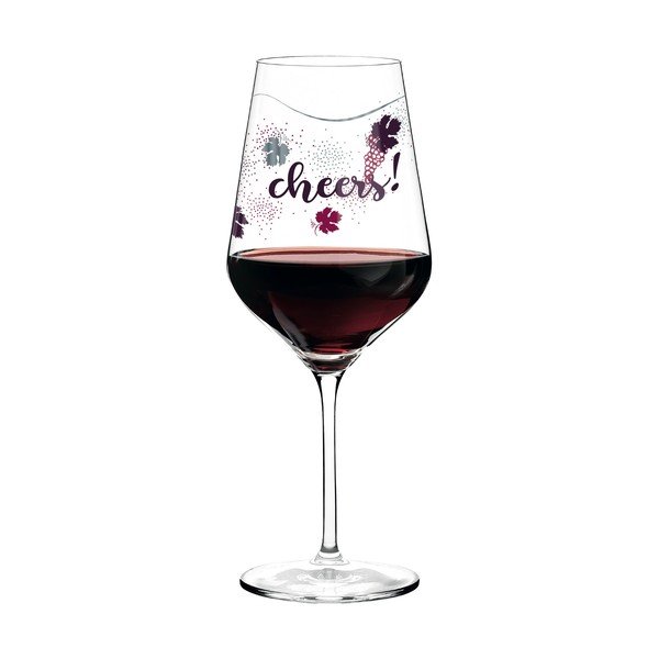 Kieliszek ze szkła kryształowego do czerwonego wina Ritzenhoff Lenka Kuhnertova, 580 ml